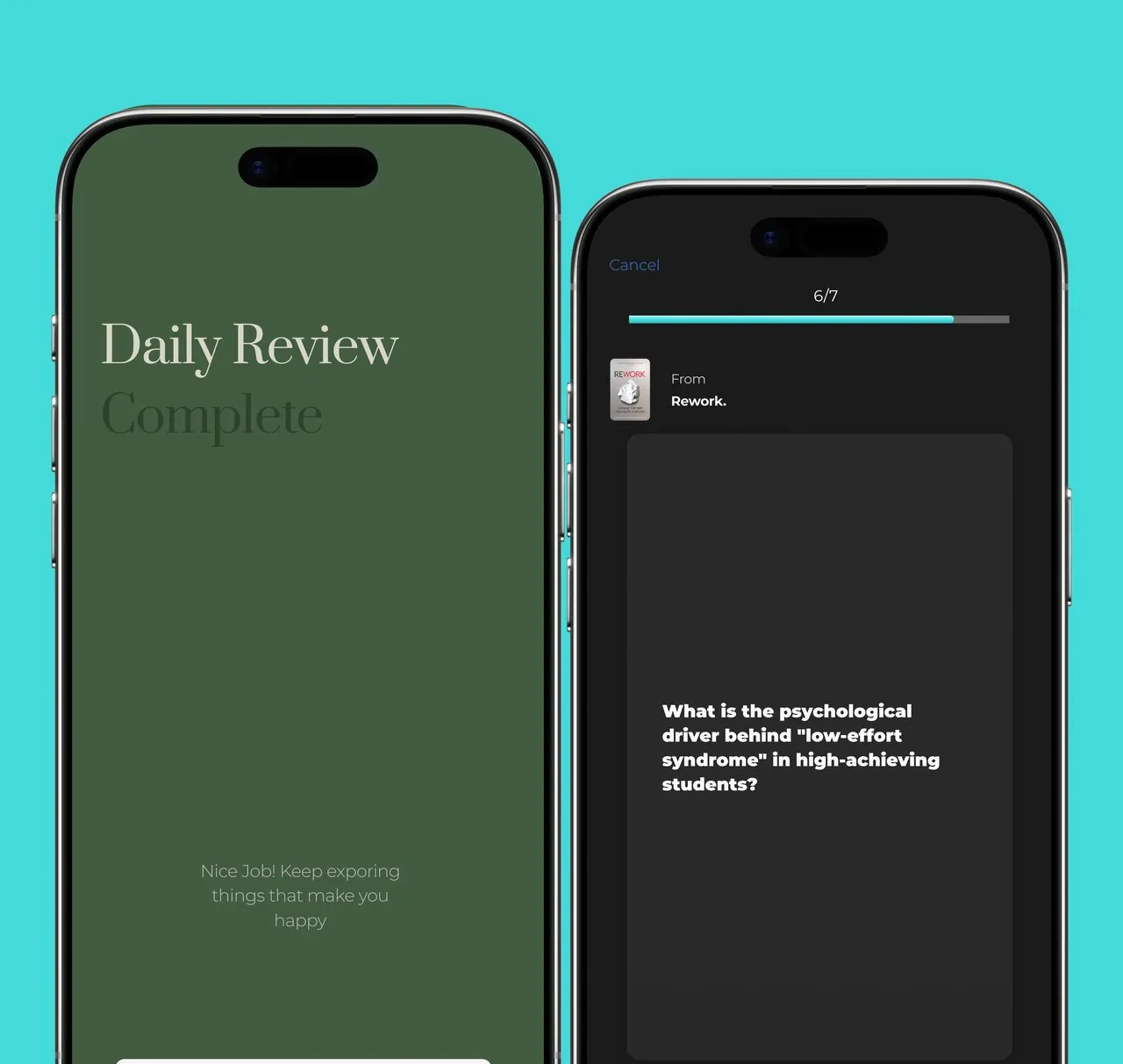Selected text turned into AI insights